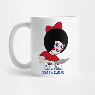 Cut a Bitch Snack Cakes Mug